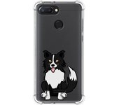 Funda Silicona Antigolpes para Xiaomi Redmi 6 diseño Perros 01 Dibujos