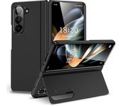 For Samsung Galaxy Z Fold 6 5 4 3 Fold6 Fold5 Fold4 5G Case Hard PC Bracket Folding Anti-fall Full Protection Phone Back Cover