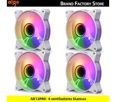 Aigo AR12PRO Computer Case fan ventoinha PC 120mm rgb fan 4pin PWM CPU Cooling fan 3pin5v Unlimited space argb 12cm ventilador