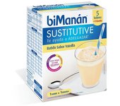 Bimanán® Sustitutive Batido Vainilla 55G 6 Sobres