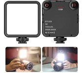 LED Clip Video Light Portable Photography On-Camera 3000K-6000K Bi-Color Lighting Cold Shoe For DSLR Camera Camcorder Gopro Vlog