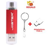 Micro USB Flash Drive 64GB Free Key Chain Pen Drive 32GB TYPE-C Adapter Gifts Memory Stick Creative Business Gifts Pendrive 16GB