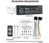 BQCC 1 Din Universal Car DVD/CD/VCD Player AI Voice BT USB TF AUX Input RDS Radio Locate a car Wiring protection EQ Car Stereo