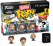 Blister 4 figuras Bitty POP Friends RachelFigura  Coleccionable - Idea de Regalo- Mercancia Oficial - Juguetes para Niños y Adultos - Movies Fans - Muñeco para Coleccionistas y Exposición