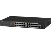 Dahua - dh-pfs3125-24et-190 - 25-port unmanaged switch with 24-port poe