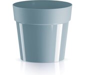 Prosperplast Maceta CUBE BASIC de Alta Calidad - 109x109x100 - Gris Claro