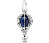 Pandora - Charm colgante en plata de ley Globo Aeroestático Azul 798064NMB