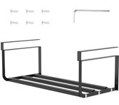 Adjustable Shoe Rack Hanging Under Cabinets Clothes Shoe Storage Shelf Expandable Household Retractable Organizer
