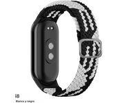 Braided Strap for Xiaomi Mi Band 8 Elastic Nylon Solo Loop Adjustable Watchbands Replacement correa bracelet for Miband 8 NFC