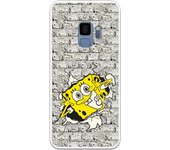 Funda original compatible con Samsung Galaxy S9 - Bob Esponja Comic