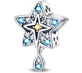 Magic Tarot Series 925 Silver Lovers Stars Moon Sun Charms Beads Fit Pandora 925 Original Bracelets DIY Birthday Jewelry Gift