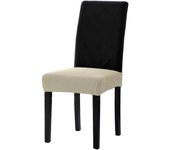 TEXLOVA-Fundas Sillas De Comedor Pack 4, Fundas Sillas Ajustables, Súper Elástica, Universal, Fácil De Instalar, Lavables, para Comedor Sala Cocina,