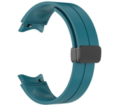 No Gaps Silicone Strap for Samsung Galaxy Watch 7 6 5 Pro 40/44mm 45mm Band Watch 4 6 Classic 43/47mm Magnetic Buckle Watchbands