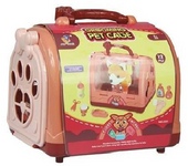 Peluche Perro en transportín 22x24'5x16cm - Modelos surtidos (Jugatoys 2220/2221/2222)