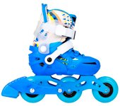 Patines en Línea FLYING EAGLE S6T AZUL Júnior con Ruedas de 72mm y Guía de Aluminio
