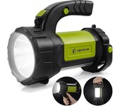 Portable Camping Lantern Powerful 4600mAh Rechargeable LED Flashlight Super Bright Hand Lamp Emergency Outdoor Hiking Spotlight