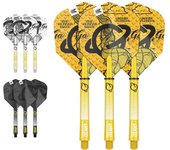 Plumas Target Gabriel Clemens Ink (3 Sets) Plumas + Caña Medium 420018Marca,Target,Micrones,100,Geometria,ShapeDardos,Plumas,Plumas Target