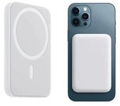 Banco de energía magnético de 6500mAh, Power Bank  ,Batería Externa de alta capacidad, carga rápida inalámbrica, cargador portátil, compatible con iPh 14/13/12, y Teléfono móvil con función de carga inalámbrica.