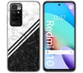 Funda Silicona para Xiaomi Redmi 10 (2021/2022) diseño Mármol 01 Dibujos