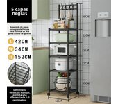 Adjustable Easy Installation Multi-Layer Kitchen Organizers Microwave Storage Racks Kitchen Storage Racks Shelf with Pulley
