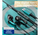 New 9D HIFI Heavy Bass Waterdrop Style Wired Earphone 3.5MM AUX/Type-C Digital Chip Headset For Samsung Xiaomi Android Tablet PC