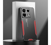 ShockProof Case For POCO X6 X5 X3 NFC F5 F4 X4 GT M4 M3 Pro M5S C65 Aluminum Brushed Metal Armor Phone Back Cover Cases Funda