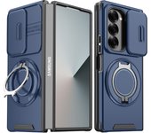 Slide Camera Protection Magnetic Stand Phone Case for Samsung Galaxy Z Fold 6 5G Defender Cover