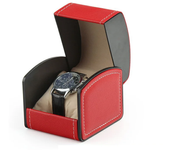 Watch Storage Box PU Single Watch Display Case Wristwatch Watch Holder Travel Jewelry Watch Organizer For Men Gift