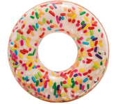 Flotador rueda Donut Blanco caramelos 99x25 cm (+ 9 años) - Modelos surtidos (Intex 56263)