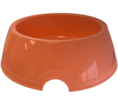 Comedero Plástico Libre de BPA 25 cm  Seguro y resistente  2 Colores  Comedero Extragrande