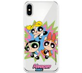 Funda original compatible con iPhone X con un diseño de The Powerpuff Girls Boom