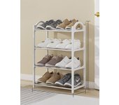 Thickened stainless steel shoe rack Multi-functional layer home door student dormitory shoe storage appliance economic rack