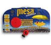 Pincho Mesa Portátil para Sombrilla - Ideal para Comidas en la Playa