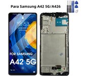 Super AMOLED For Samsung A42 5G Display A426B A426U LCD Display Touch Screen Digitizer Assembly