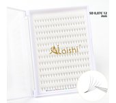 AILAISHI Premade Volume Fans 5D 6D 10D 12D 15D 20D MIX Individual Lashes Pre Made Russian Volume Fan Eyelash Extension Faux Mink
