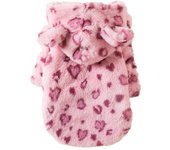 Pet Dog Fleece Hoodies Winter Warm Hooded Coat Puppy Dog Jacket Clothes for Small Medium Dog Chihuahua Clothing For Cold Weather