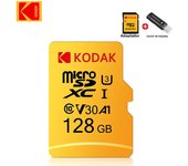 KODAK Micro SD Memory Card 512GB 256GB UP TO 90MB/s Class10 U3 32GB 64GB 128GB TF Card 4K HD For USB Card Reader Adapter Microsd