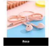 Auriculares Deportivos Universal Macaron 3,5mm Estéreo Con Micrófono Para Xiaomi Intraauriculares Con Cancelación De Ruido Activa