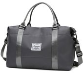 Bolsa de viaje, Bolso Deportivo, Bolso de Gimnasio, Bolso de viaje de fin de semana de un solo hombro para Mujer, separación Seca y húmeda, Gran capacidad