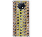 Funda compatible con Xiaomi Redmi Note 9T 5G - Be Unique Funda Gel mapaches
