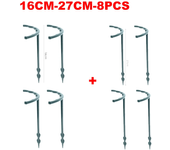 Plastic Plant Support Pile Frame Greenhouse Arrangement Semicircle Fixed Rod Indoor Flower Plant Vine Climbing Bracket
