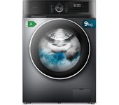 Bolero DressCode 9500 Inverter Steel A Lavadora de 9 Kg steel 1400 rpm motor inverter plus vapor 16 programas clase A y SteamMax