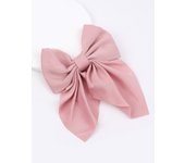Elegant Large Bow Ribbon Hair Clips Solid Satin Hairpins Children Fashion Barrettes Headband Kids  Boutique Hair Accessories