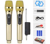 Microfono inalámbrico profesional con Bluetooth, Micrófono de mano, reproductor de Música KTV, grabadora de Canto