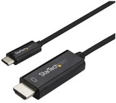 StarTech.com - Cable de 3m USB C a HDMI - Cable Adaptador de Vídeo USB Tipo C a HDMI 2.0 4K de 60Hz - Compatible con Thunderbolt CDP2HD3MBNL