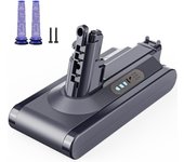 Replacement Battery for Dyson V10-6500mAh V10 Battery Compatible with Dyson V10 Animal V10 Absolute V10 Motorhead Fluffy Cordless Handheld Vacuum Cleaner