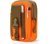 Bolsa de cinturón compacta para uso general, bolsa de cintura militar EDC para deportes, senderismo y acampada