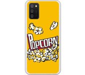 Funda compatible con Samsung Galaxy A02S - Be Unique Funda Gel palomitas