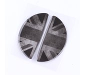 2Pcs For MINI Cooper R55 R56 R58 R59 R60 R61 F54 F55 F56 F60 Car Door Wrist Handles Anti Scratches 3D Stereo Protective Sticker