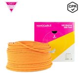 Bobina de Cable SFTP PIMF AWG23 Nanocable 10.20.1700-100 Cat.7/ 100m/ Naranja
